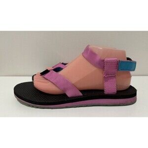 Teva women size 10 hook & loop flats comfort thongs ankle strap sandals 1003986